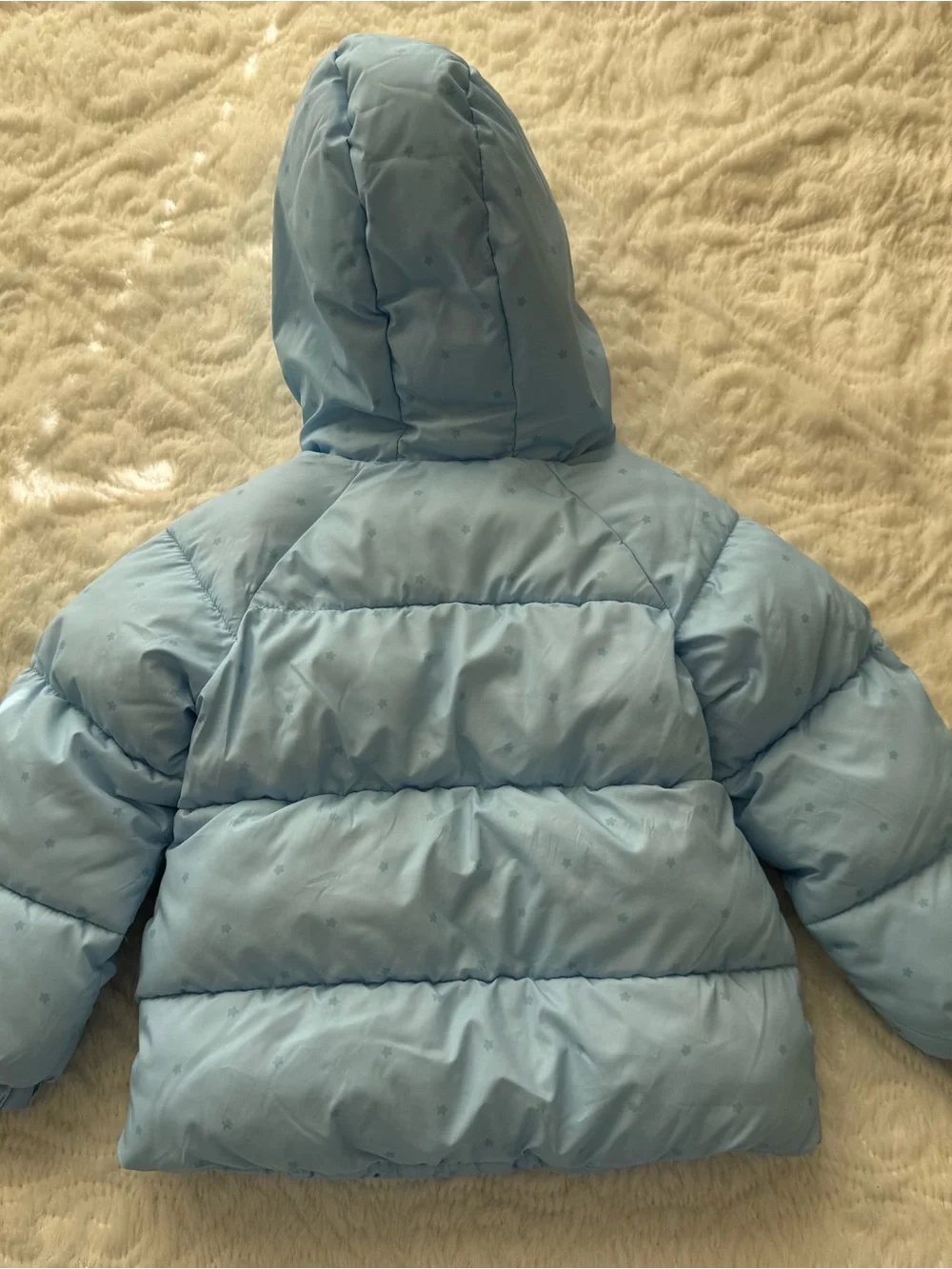 Bluey and Bingo Puffer Jacket with Hood size 3T